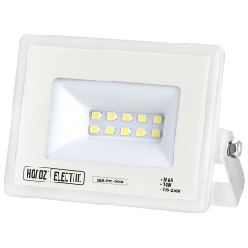 LED-Projektor-Strahler LEON-10 10W Weiß 6400K IP65