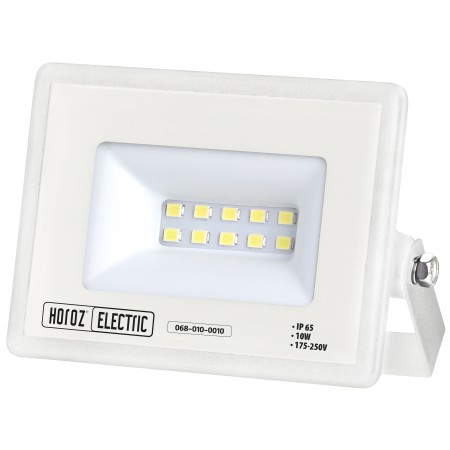 LED-Projektor-Strahler LEON-10 10W Weiß 6400K IP65