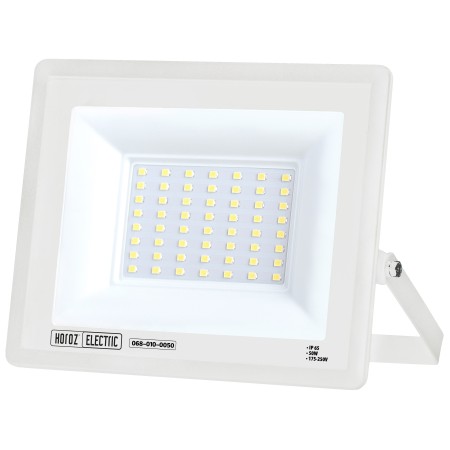 LED-Projektor-Strahler LEON-50 50W Weiß 6400K IP65