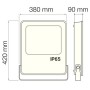 LED-Projektor LEOPAR-300 300W Schwarz 6400K IP65