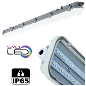 LED-Chip Feuchtraum-Wannenleuchte MEDUSA-18 18W 60cm 6400K IP65