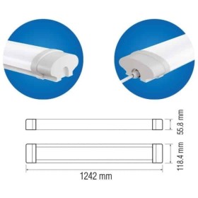 Lampe LED Étanche IP65 OCEAN-72 72W