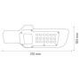LED-Straßenlaterne ORLANDO-20 20W 6400K Schwarz