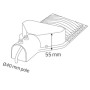LED-Straßenlaterne ORLANDO-30 30W 6400K Schwarz