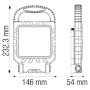 Tragbarer LED-Projektor, faltbar, PROPORT-45, 45 W, 6400 K