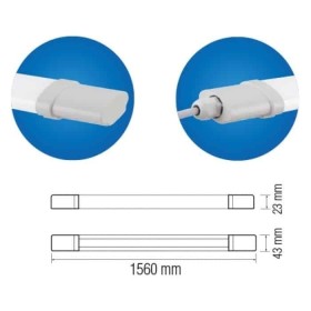 Wasserdichte Led-lampe RIVER/X-45 45W 6400K