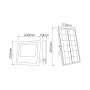 LED-Projektor mit Solarpanel TIGER-40 40W 6400K