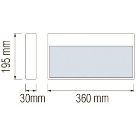LED Rettungszeichenleuchte ZOFF 1,5W