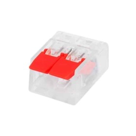 100x Stk. Klemmenblock Stecker 2-polig SLIM CONNECTOR-2