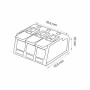 100x Stk. Klemmenblock Stecker 3-polig SLIM CONNECTOR-3