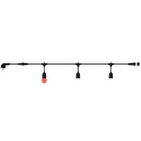 LED-Lichterkette CARNAVAL-1 10MT Schwarz E27 0,75mm2