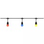 Led Lichterkette CARNAVAL-2 Verknüpfbar 10MT Schwarz E27 1,5mm2