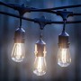 LED-Lichterkette CARNAVAL-F10 10MT Schwarz E27 0,94mm2