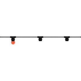 LED-Lichterkette CARNAVAL-ROLL 10MT Schwarz E27 1,5mm2