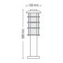 Garten-Stehleuchte SPRUCE-3 E27 60W Typ 3