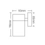 Garten Wandleuchte MANOLIA-1 GU10 35W