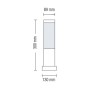 Garten- und Park-Standleuchte POPLAR-3 E27 60W Typ 3