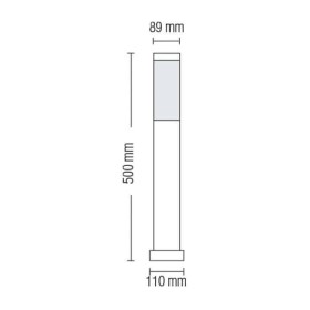 Garten- und Park-Standleuchte POPLAR-4 E27 60W Typ 4