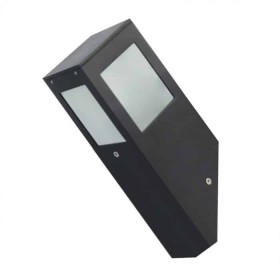 Garten-Wandleuchte POPLAR/SQ-1 E27 60W Typ 1 Schwarz