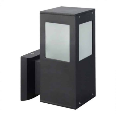 Garten-Wandleuchte POPLAR/SQ-2 E27 60W Typ 2 Schwarz