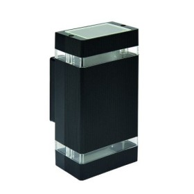 Garten Wandleuchte REGNUM-2 2xGU10 ohne Leuchtmittel Schwarz