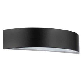 Led Garten Wandleuchte OAK 12W 4200K Schwarz