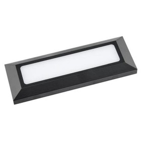 Led Garten Wandleuchte HORNGEN 4200K 5W Schwarz