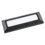 Led Garten Wandleuchte HORNGEN 4200K 5W Schwarz