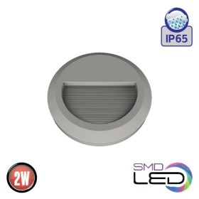 Led Wandeinbauleuchte LINDEN 4200K 2W Dunkelgrau