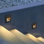 Led Wandeinbauleuchte GYDE 2W 4200K Grau
