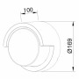 LED Garten Wandleuchte SUGA-12/RC 12W 4200K