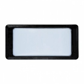 LED Garten Wandleuchte ALMOND 12W 4200K Schwarz