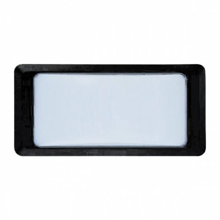LED Garten Wandleuchte ALMOND 12W 4200K Schwarz
