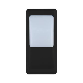 LED Garten Wandleuchte TAMARISK 12W 4200K Schwarz