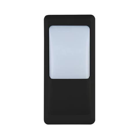 LED Garten Wandleuchte TAMARISK 12W 4200K Schwarz