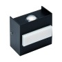 Led Garten Wandleuchte TWIST-5 5W Schwarz 4200K
