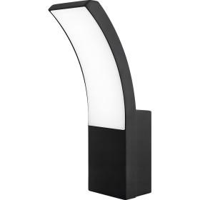 Led Garten Wandleuchte PRESTIGE-1 12W Schwarz 70,4x230,7 mm