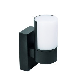 Led Garten Wandleuchte IMPERIAL-1 7W Schwenkbar Schwarz