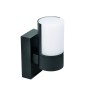 Led Garten Wandleuchte IMPERIAL-1 7W Schwenkbar Schwarz