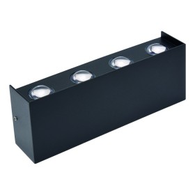 Led Garten Wandleuchte PROTON/S-8 8W 4200K Schwarz