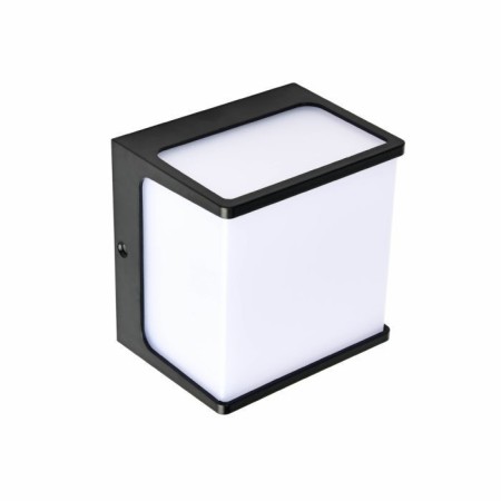 Led Garten Wandleuchte CUBE 8W 4200K schwarz