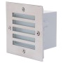 Led Bodeneinbauleuchte AGATE 1,6W 105x105 mm Blau