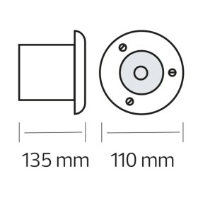 Luminaire encastré au sol AWAX GU10 220-240V