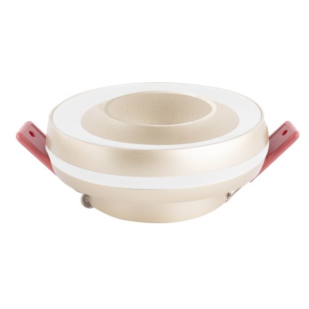 Downlight-Armatur AZER-1 GU10 Max. 10W Rund Gold