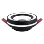 Downlight-Armatur AZER-2 GU10 Max. 10W Rund Schwarz