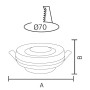 Downlight-Armatur AZER-2 GU10 Max. 10W Rund Schwarz