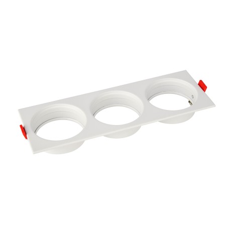 Downlight-Armatur für Modul-9 und Modul-G, RECESSED-SQ3 GU10 Max. 10W Quadratisch Weiß