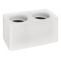 Downlight-Armatur für Modul-9 und Modul-G, SURFACE-SQ2 GU10 Max. 10W Quadratisch Weiß