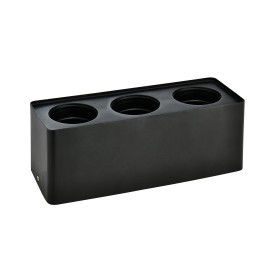 Downlight-Armatur für Modul-9 und Modul-G, SURFACE-SQ3 GU10 Max. 10W Quadratisch Schwarz
