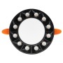 LED Einbaustrahler HARLEY-10 10W CCT-Einstellbar(3000K, 6500K) Schwarz